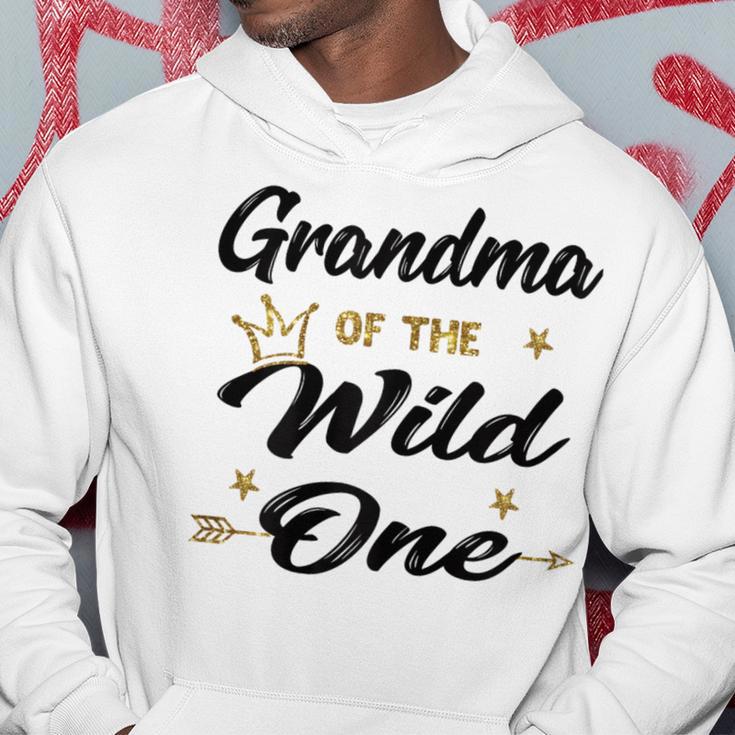 Grandma Of The Wild One Cute 1St Birthday First Thing Hoodie Unique Gifts