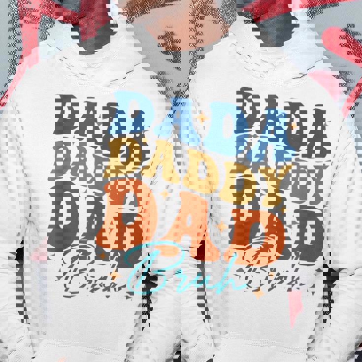 Groovy Dada Daddy Dad Bruh Fathers Day Hoodie Funny Gifts