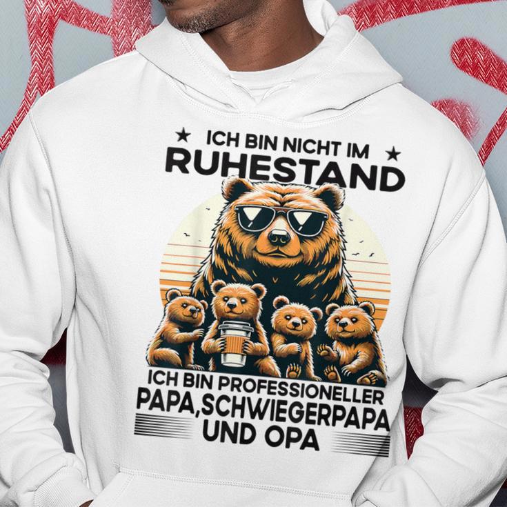 Ich Bin Nicht Im Ruhestand Ich Bin Professioneller Opa Papa Hoodie Lustige Geschenke