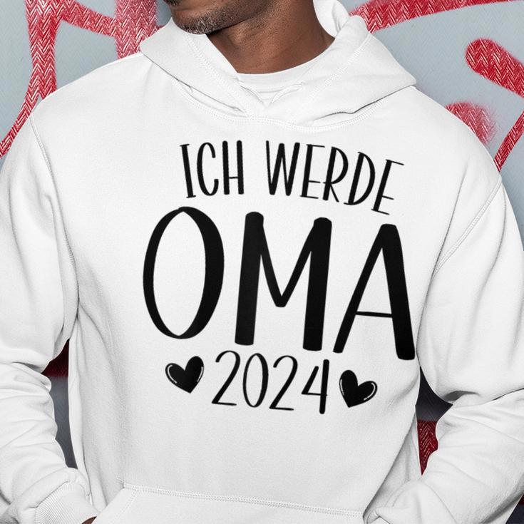 Ich Werde Oma 2024 German Language Hoodie Lustige Geschenke