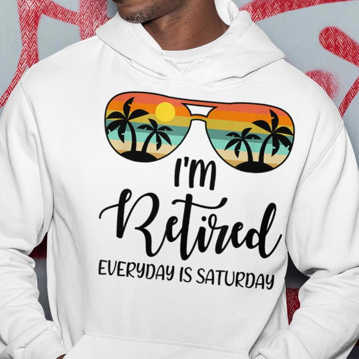 I'm Retired Everyday Is Saturday Retirement Retirees Hoodie Unique Gifts