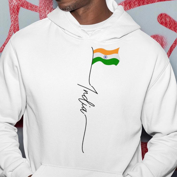 India Indian Flag Indian Pride India Vintage Patriotic Hoodie Unique Gifts