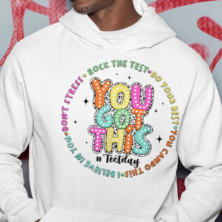 It’S Test Day You Got This Rock The Test Dalmatian Dots Hoodie Unique Gifts