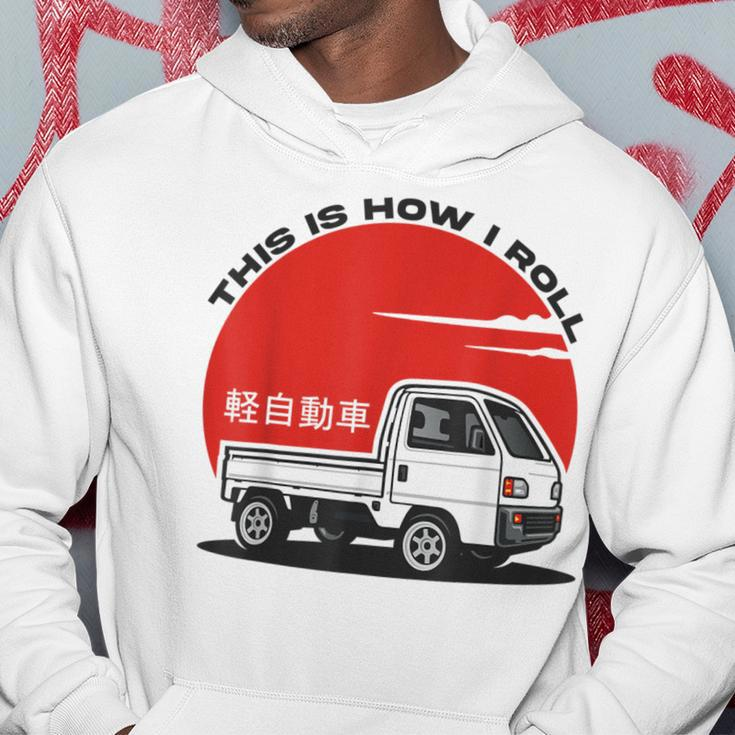 Japan Mini Truck Kei Car Cab Over Compact 4Wd Off Road Truck Hoodie Funny Gifts