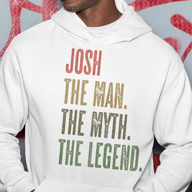 Josh The Man The Myth The Legend Boys Name Hoodie Funny Gifts