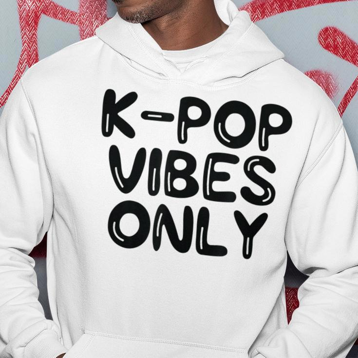 K-Pop Vibes Only Kpop Love Korean Merchandise Hoodie Unique Gifts