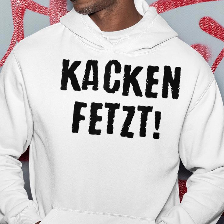 Kacken Kacken Fetzt Kapuzenpullover Lustige Geschenke