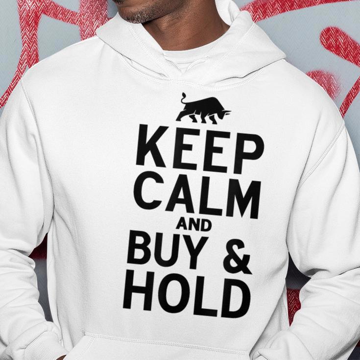 Keep Calm And Buy & Hold I Aktien Börse Hoodie Lustige Geschenke