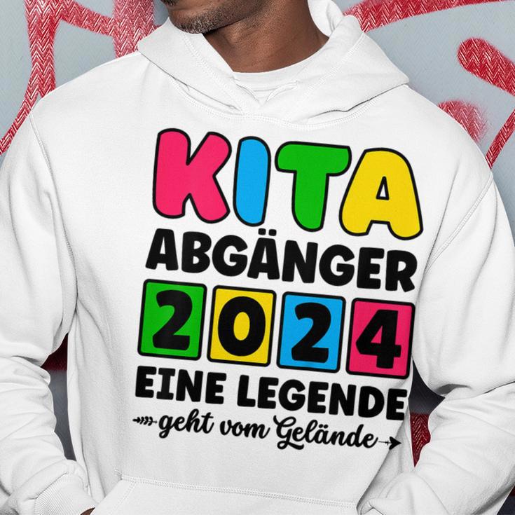 Kinder Kita Abgänger 2024 Schulkind Schule Letzter Tag Einschulung Hoodie Lustige Geschenke