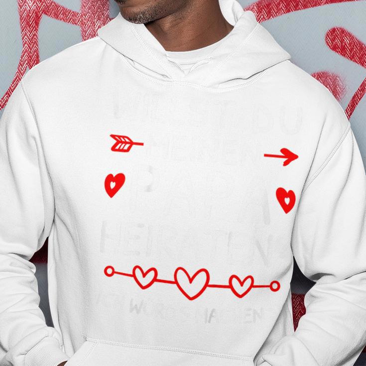 Kinder Willst Du Meinen Papa Heiraten Willst Du Mich Heiraten Kapuzenpullover Lustige Geschenke