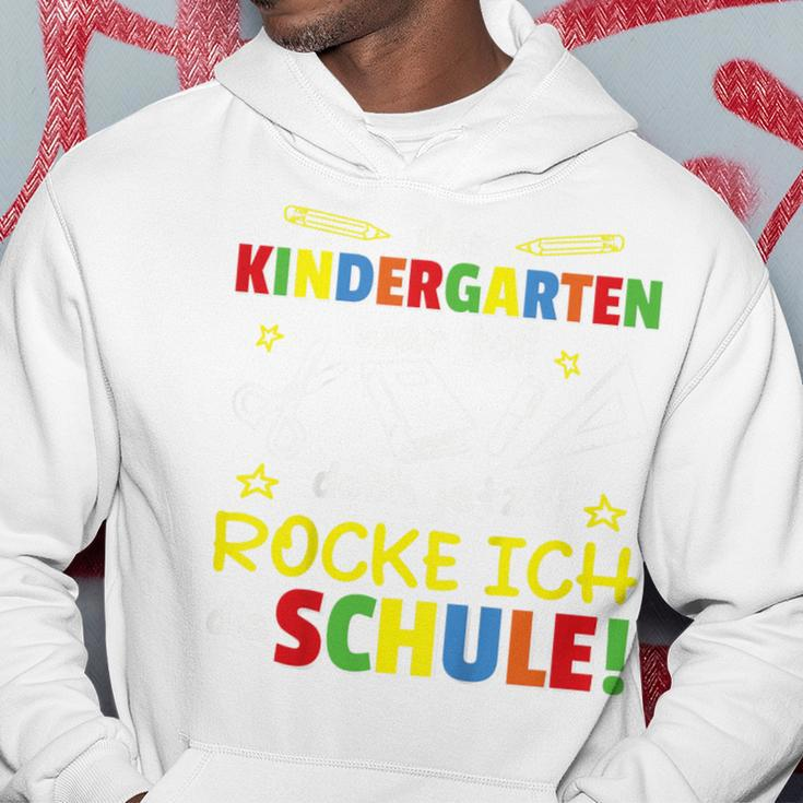 Kindergarten Abschied Jetzt Rocke Ich Die Schule Kindergarten Farewell Hoodie Lustige Geschenke