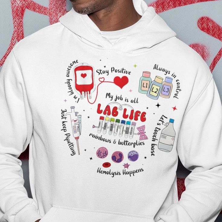 Lab Life Retro Lab Week 2024 Hoodie Unique Gifts