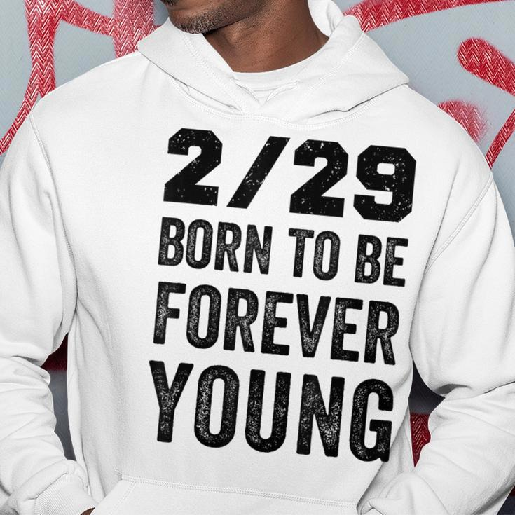 Leap Year Birthday Forever Young Leapling Hoodie Unique Gifts