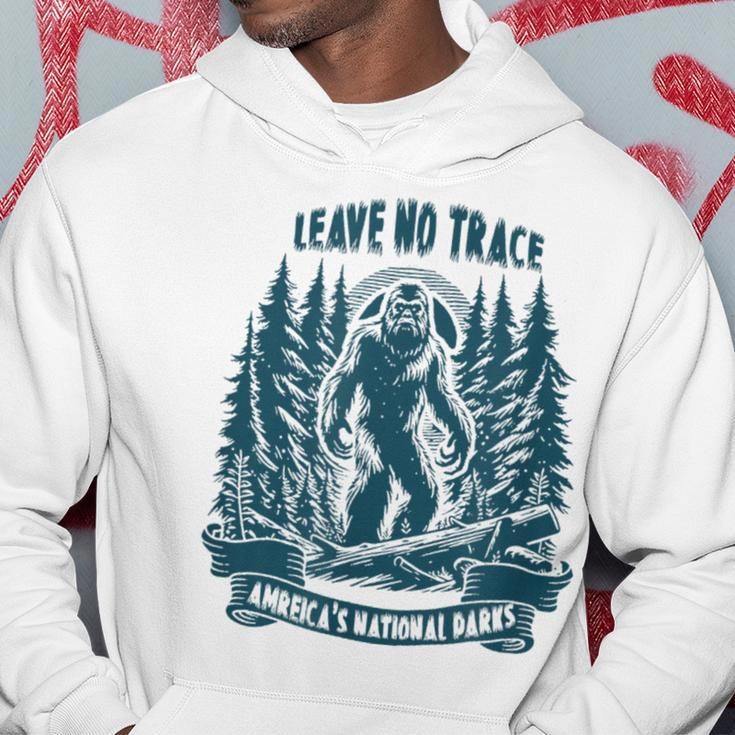 Leave No Trace America National Parks Big Foot Hoodie Personalized Gifts