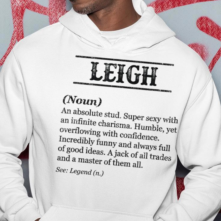 Leigh Phrase With Name Definition Customized Men's Hoodie Funny Gifts