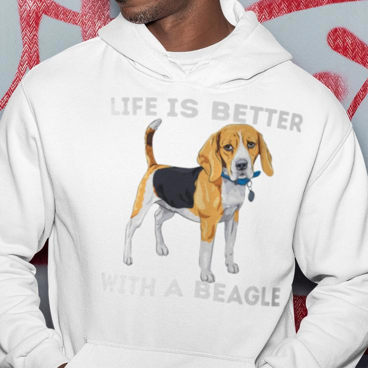 Life Is Better With A Beagle Beagle Dog Lover Pet Owner Hoodie Unique Gifts