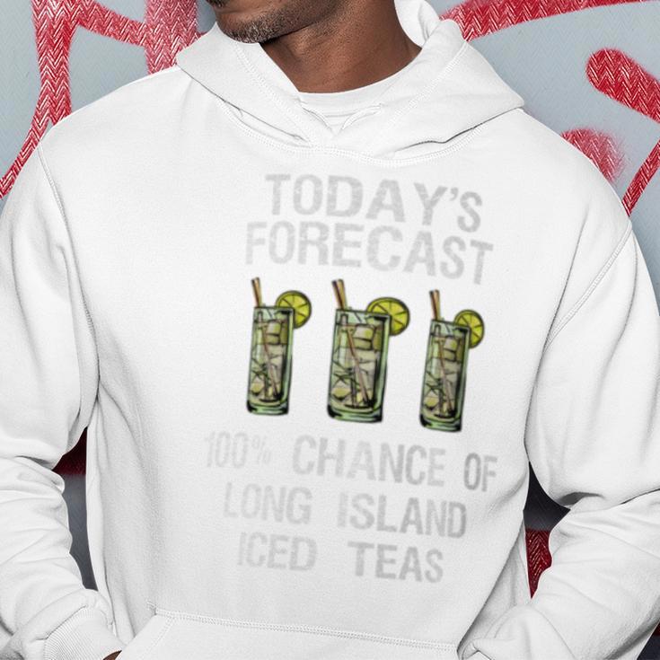 Long Island Iced Tea Today's Forecast Hoodie Unique Gifts