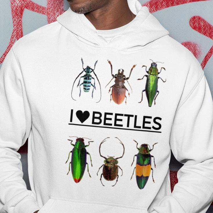 I Love Beetles- Insect Bug Lover Hoodie Unique Gifts