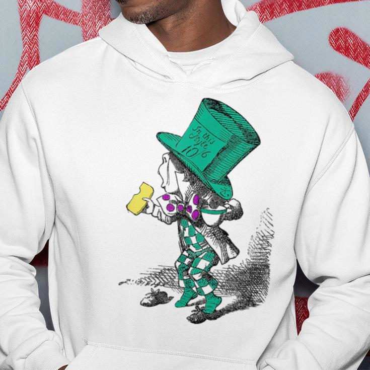 Mad Hatter Vintage Alice Tea And Snack Hoodie Unique Gifts
