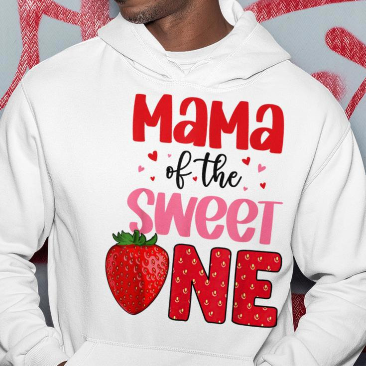Mama Of The Sweet One Strawberry Birthday Family Party Hoodie Unique Gifts