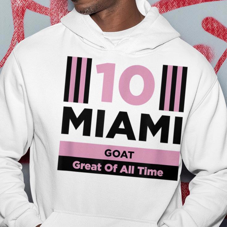 Miami 10 GOAT Herren Hoodie - Sportdesign für den Großartigsten Lustige Geschenke