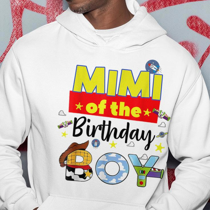 Mimi Of The Birthday Boy Toy Familly Matching Story Hoodie Unique Gifts