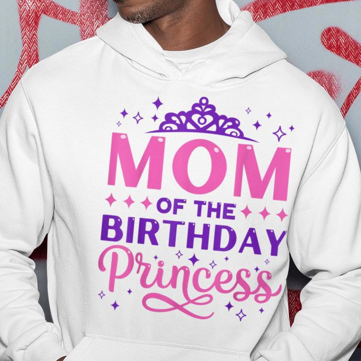 Mom Of The Birthday Princess Girls Party 1St Birthday Girl Hoodie Unique Gifts