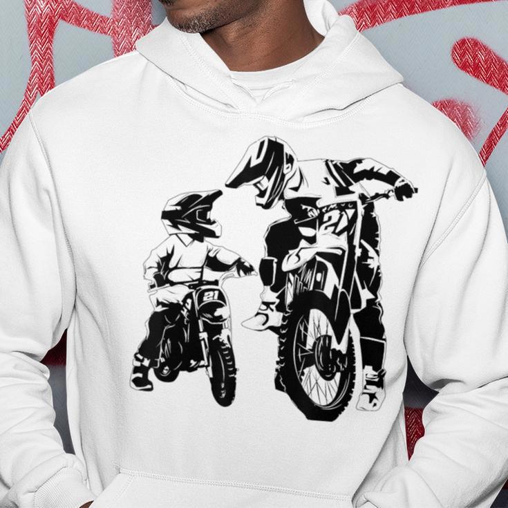 Motocross Motorcycle Wie Derater So Der Son Kapuzenpullover Lustige Geschenke