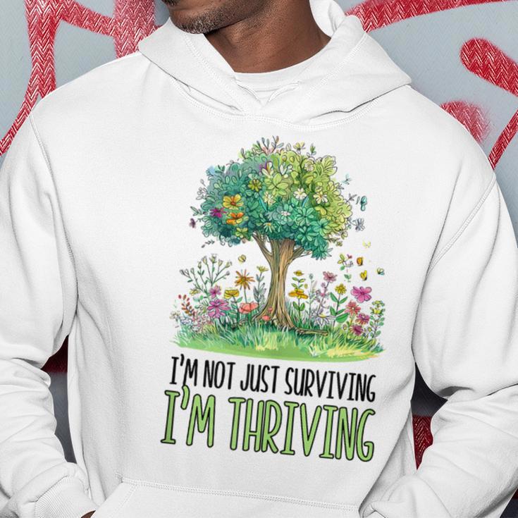 Not Just Surviving Thriving Stroke Survivor Hoodie Unique Gifts