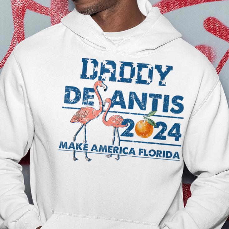 Papa 2024 Desantis Machen Amerika Florida Kapuzenpullover Lustige Geschenke