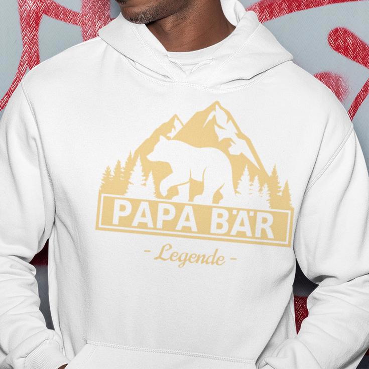 Papa Bär Legende Familie Geburtater Kapuzenpullover Lustige Geschenke