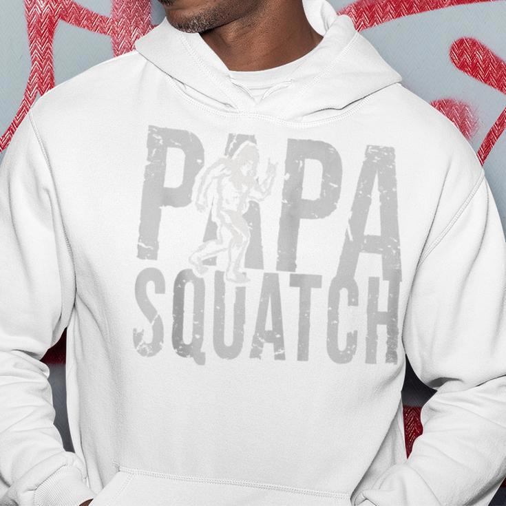 Papa Sasquatch Bigfoot Papa Squatch Lustigeratertag Kapuzenjacke Kapuzenpullover Lustige Geschenke