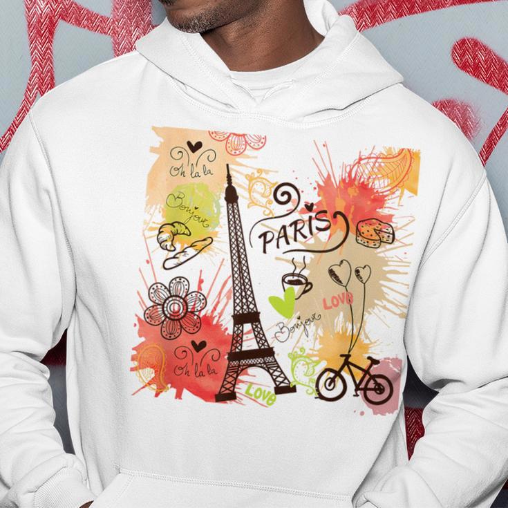 Paris Eiffel Tower France France French Souvenir Hoodie Lustige Geschenke