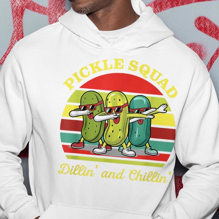 Pickle Squad Dillin' And Chillin' Apparel Hoodie Unique Gifts