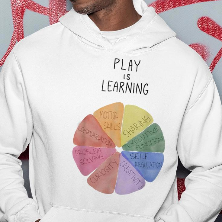 Play Is Learning Teacher Hoodie Unique Gifts