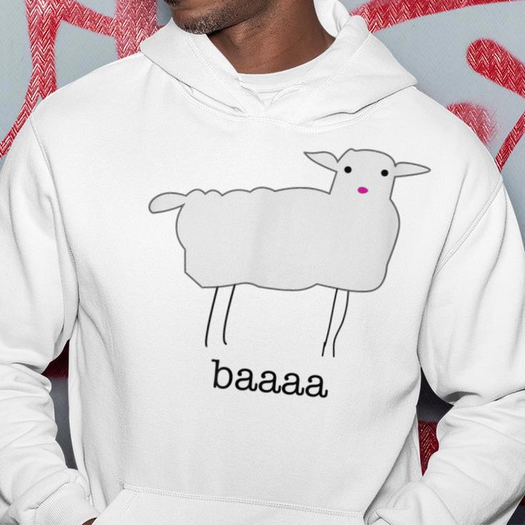 Pony-Poor Baaa Sheep With Logo On Back Hoodie Unique Gifts