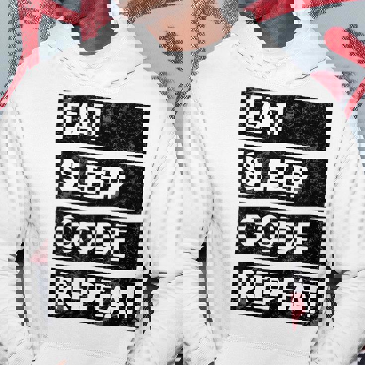 Programmer Eat Sleep Code Repeat Software Engineer Hoodie Personalized Gifts