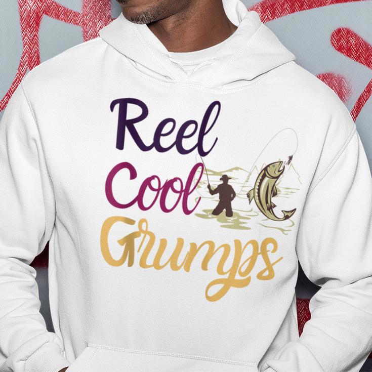 Reel Cool Grumps Vintage Fishing Father's Day Hoodie Unique Gifts