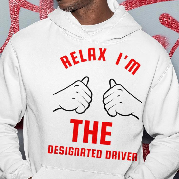 Relax I'm The ated Driver Sober DrivingHoodie Unique Gifts