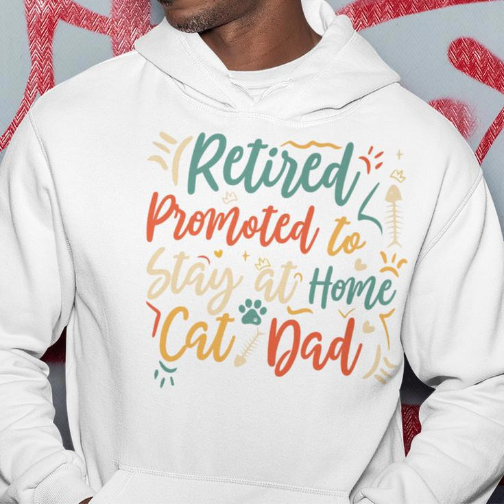 Retirement For Dad 2024 Retired Pet Cats Lover Hoodie Unique Gifts