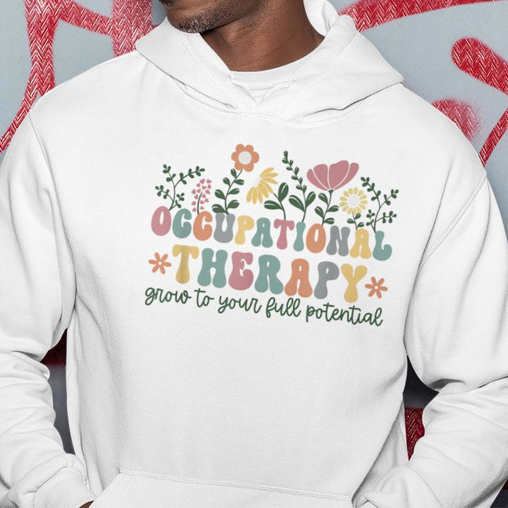 Retro Occupational Therapy Grow To Your Full Potential Ot Hoodie Unique Gifts
