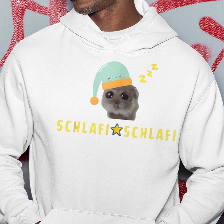 Sad Hamster Schlafen Schlafi Schlafi Kapuzenpullover Lustige Geschenke