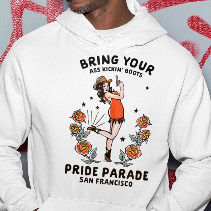 San Francisco Gay Pride Parade Lgbtq Cowgirl Cute Cool Hoodie Unique Gifts