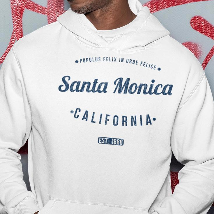 Santa Monica Kalifornienintage-Souvenir Ca Santa Monica Kapuzenpullover Lustige Geschenke