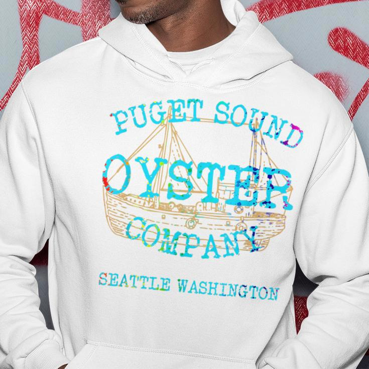 Seattle West Coast Oysters Seafood Vancouver Pacific Ocean Hoodie Unique Gifts
