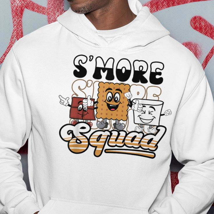 Smores Squad Marshmallow Camping Crew Campfire Matching Hoodie Unique Gifts