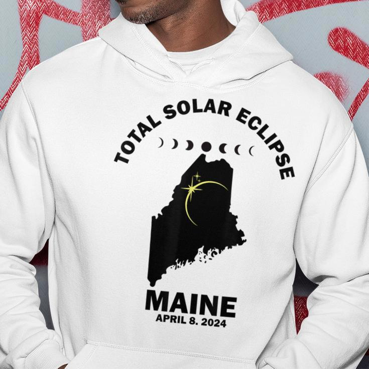 Solar Eclipse 2024 Maine Solar Eclipse Hoodie Unique Gifts