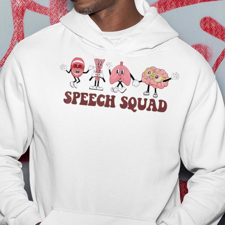 Speech Squad Speech Language Pathologist Speech Therapy Slp Hoodie Unique Gifts