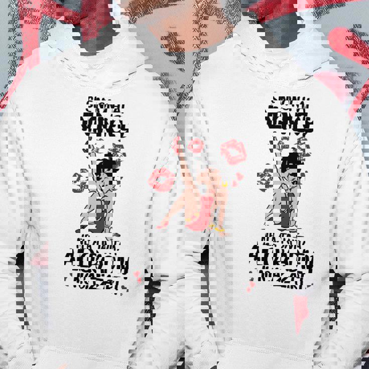 Sweat à capuche Nancy dans ta vie avec Dessin Animé et Texte