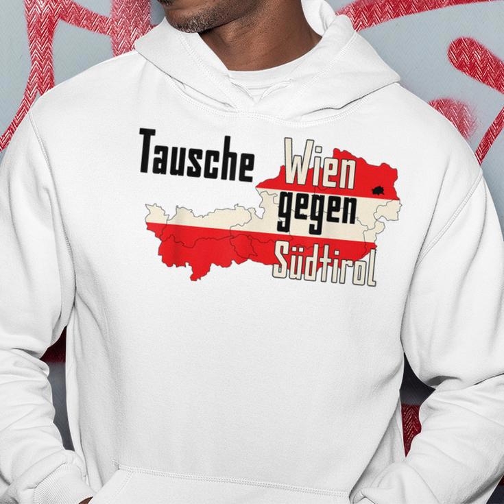 Tausche Wien Gegen Südtirol Hoodie Lustige Geschenke